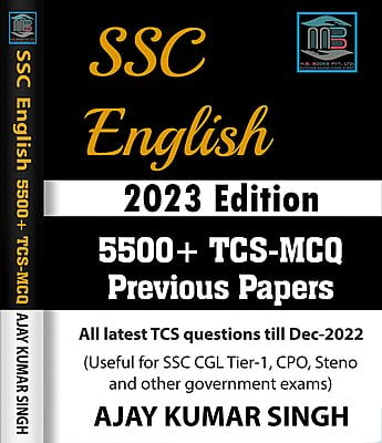 MB SSC English 2023 Edition 5500+ TCS MCQ Previous Paper